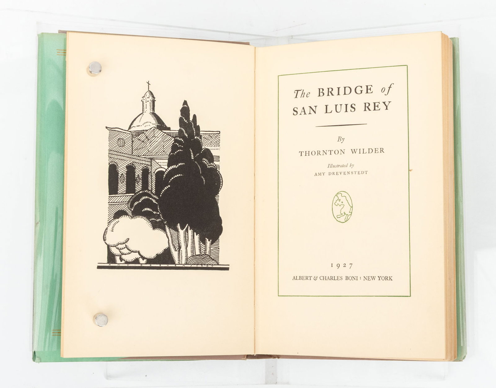Thornton Wilder "The Bridge of San Luis Rey", 1927 - 3