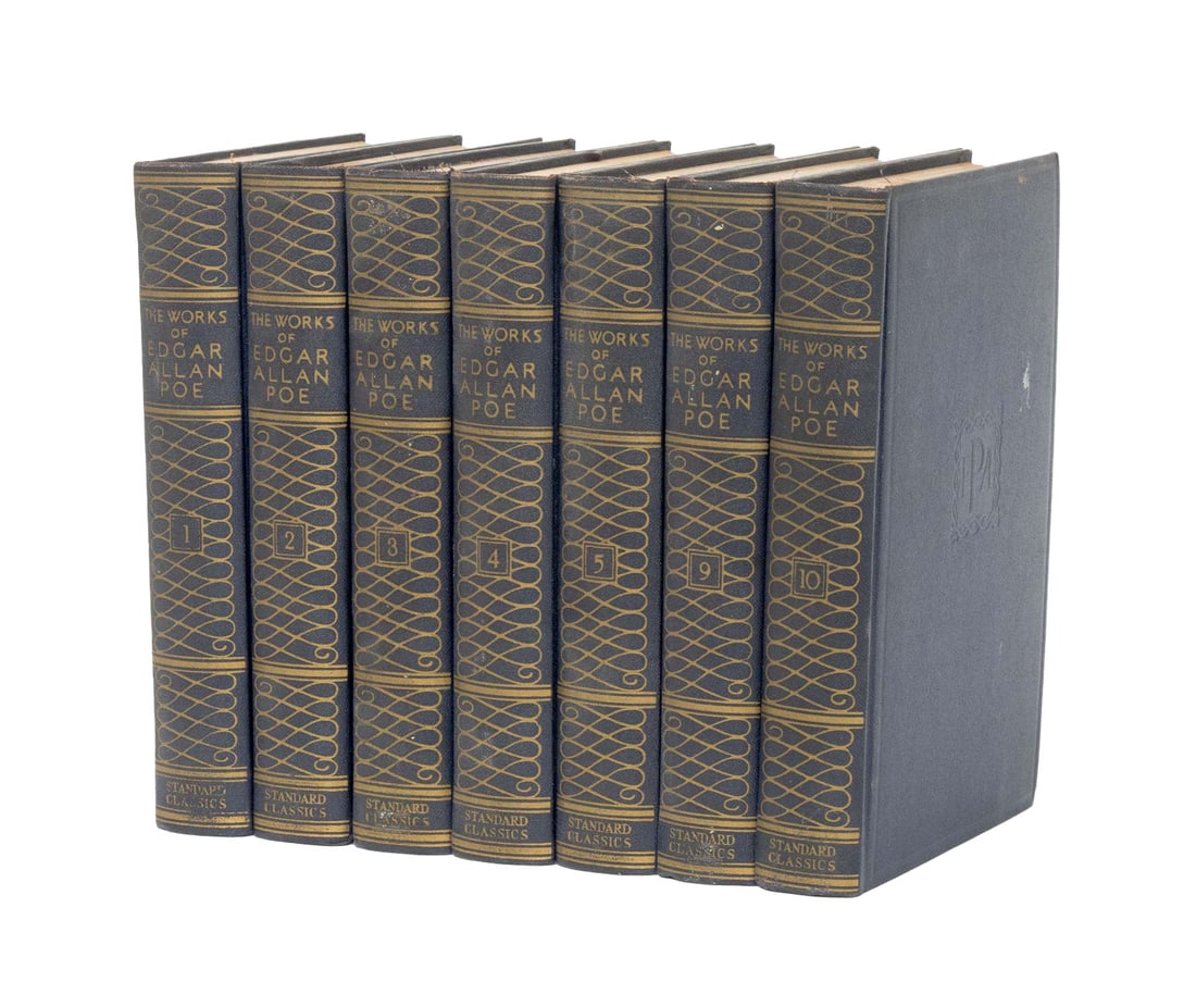"The Works of Edgar Allen Poe", 7 Vols., 1933 (1 of 7)