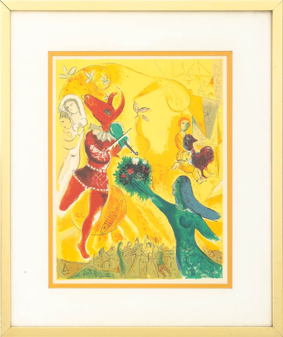 After Marc Chagall "La Danse" Lithograph (1 of 8)