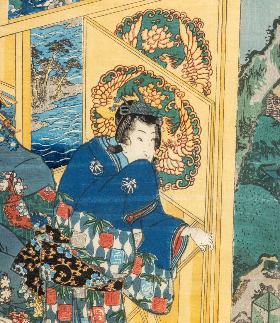 Utagawa Kunisada Ukiyo-e Woodblock Prints, 2 - 11