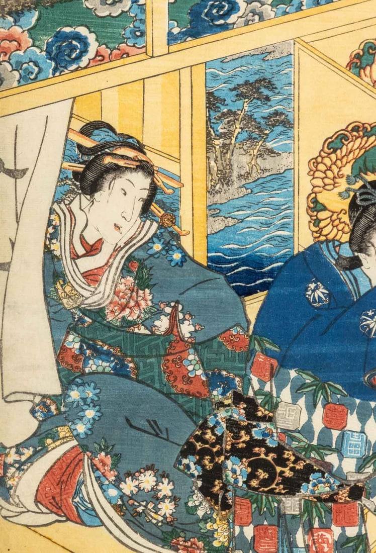 Utagawa Kunisada Ukiyo-e Woodblock Prints, 2 - 12
