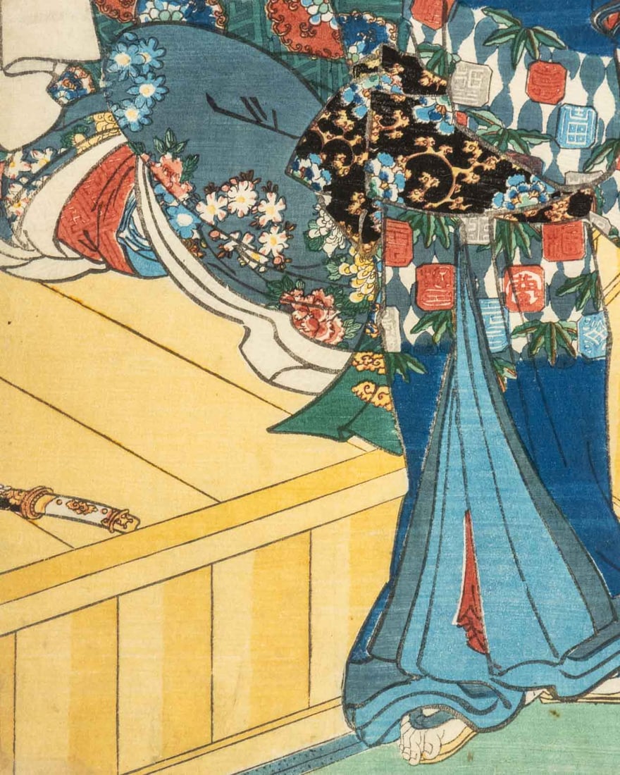 Utagawa Kunisada Ukiyo-e Woodblock Prints, 2 - 13