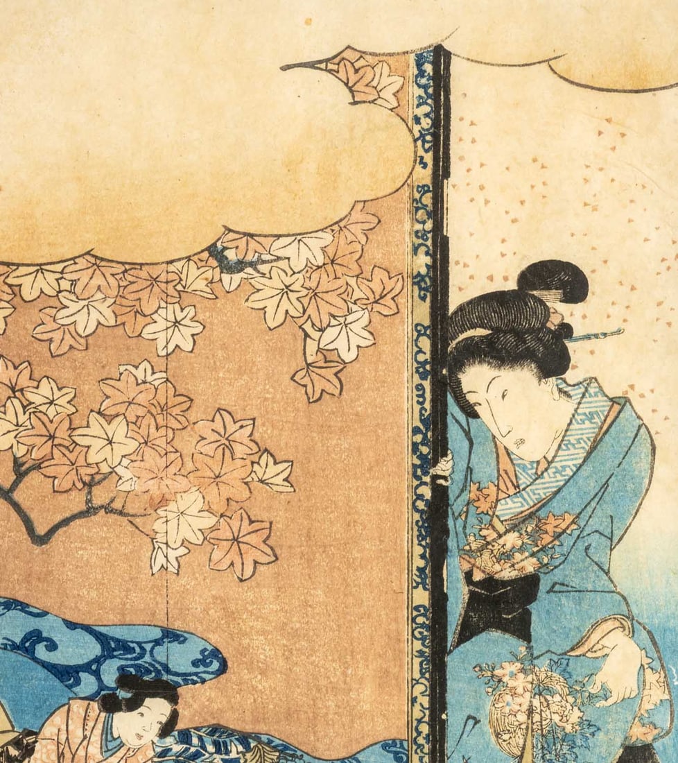 Utagawa Kunisada Ukiyo-e Woodblock Prints, 2 - 4