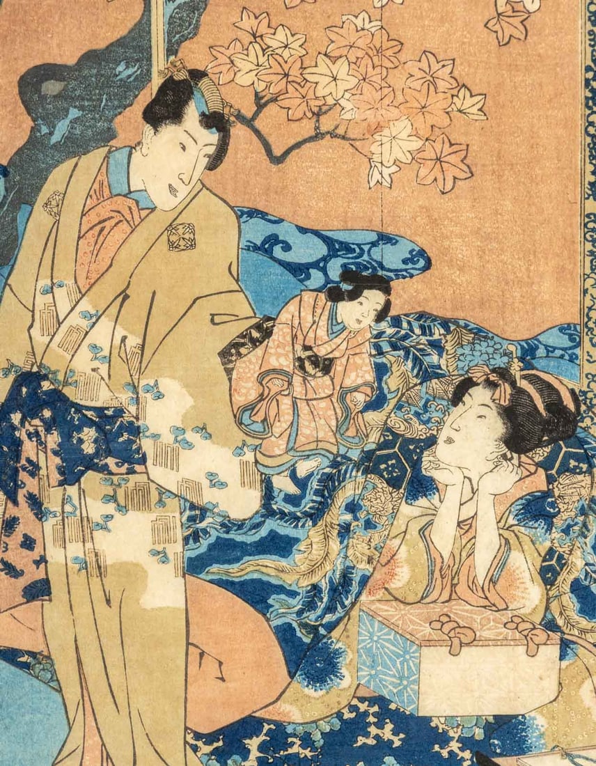 Utagawa Kunisada Ukiyo-e Woodblock Prints, 2 - 5