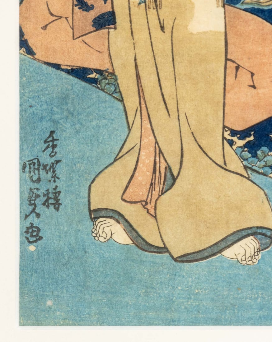 Utagawa Kunisada Ukiyo-e Woodblock Prints, 2 - 8