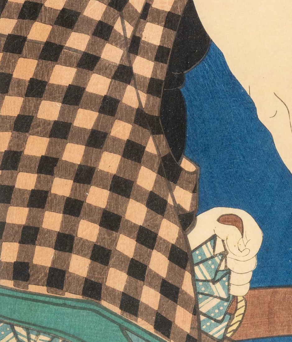 Toyohara Kunichika, Etc. Kabuki Actor Woodblock, 2 - 10