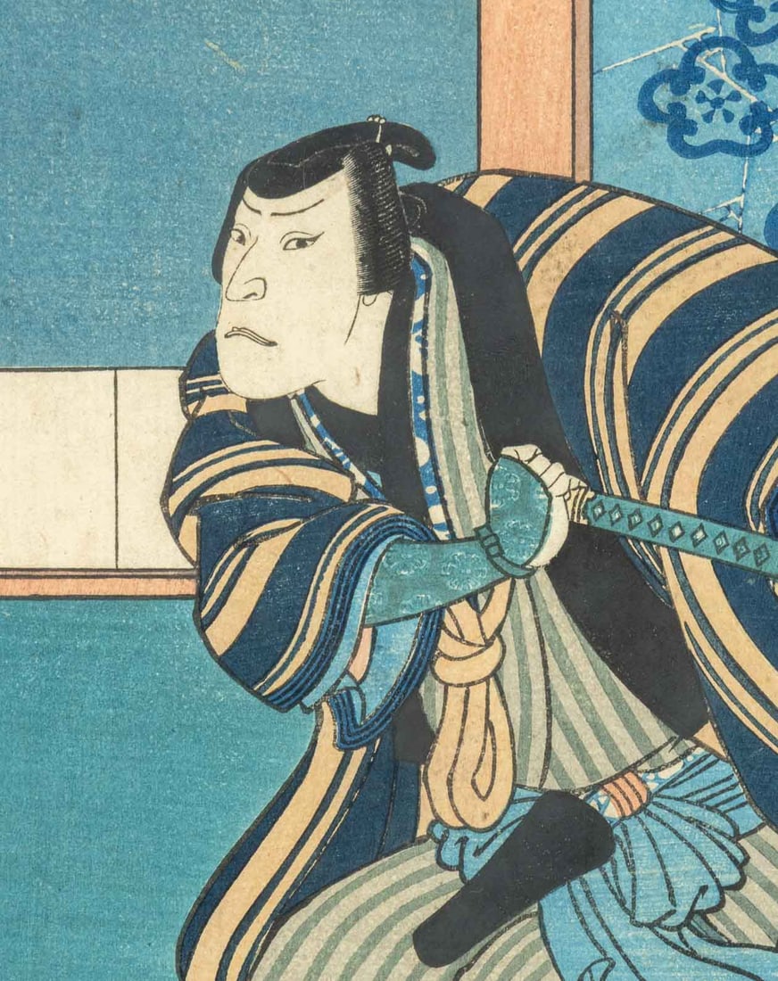 Konishi Kirosada Kabuki Actor Woodblock, 1851 - 3