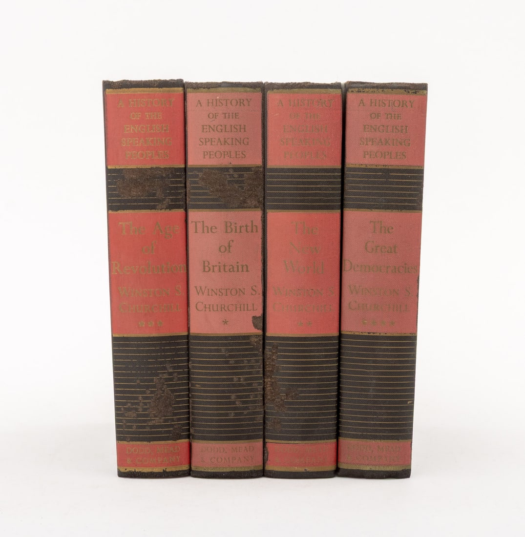Winston Churchill "A History of...", 4 Vols., 1958 - 2