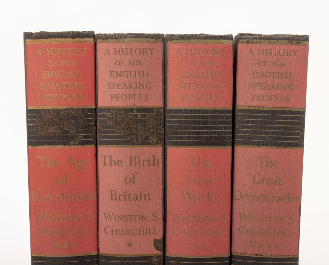 Winston Churchill "A History of...", 4 Vols., 1958 - 3