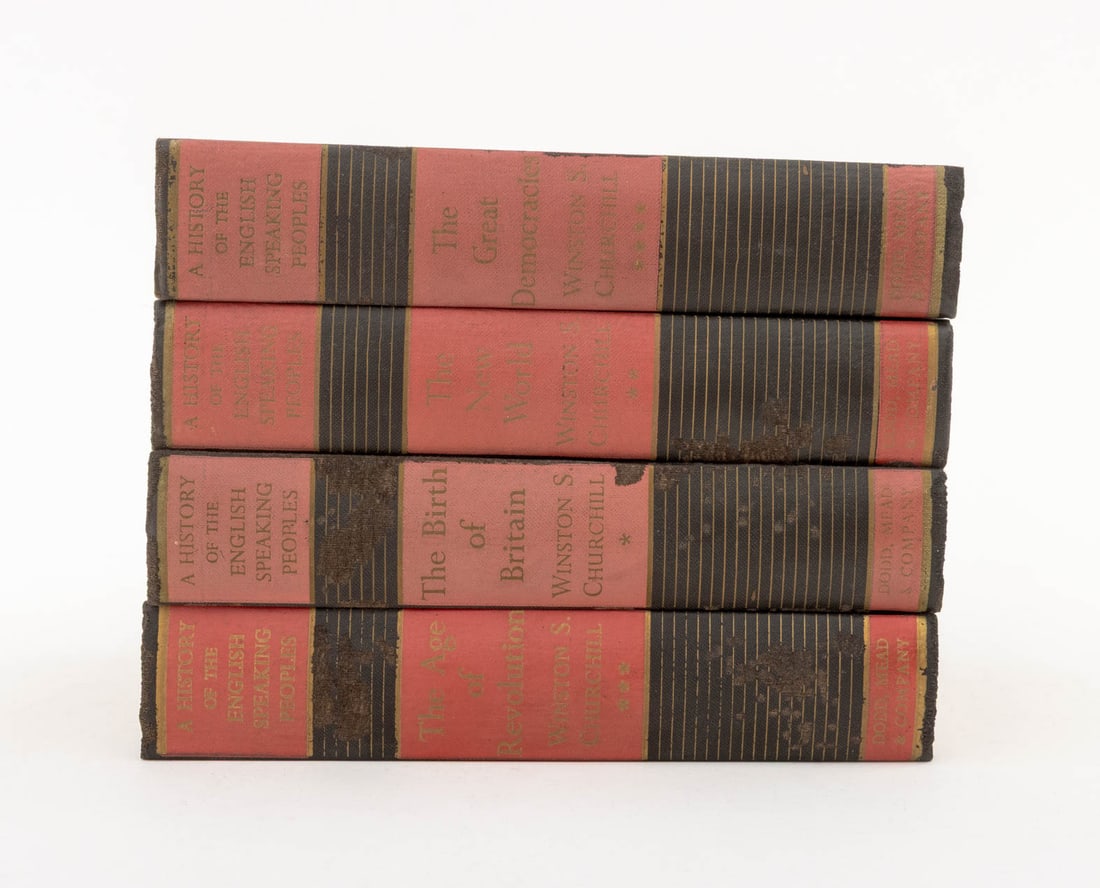 Winston Churchill "A History of...", 4 Vols., 1958 - 4