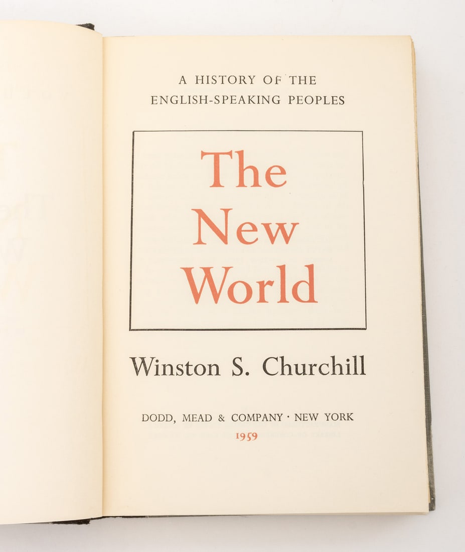 Winston Churchill "A History of...", 4 Vols., 1958 - 7