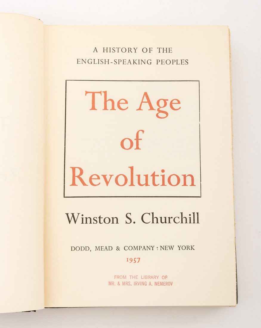 Winston Churchill "A History of...", 4 Vols., 1958 - 9