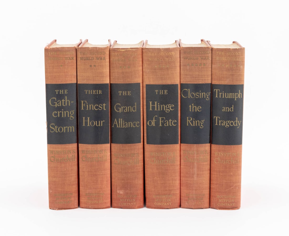 Winston Churchill "Second World War", 6 Vols. - 2