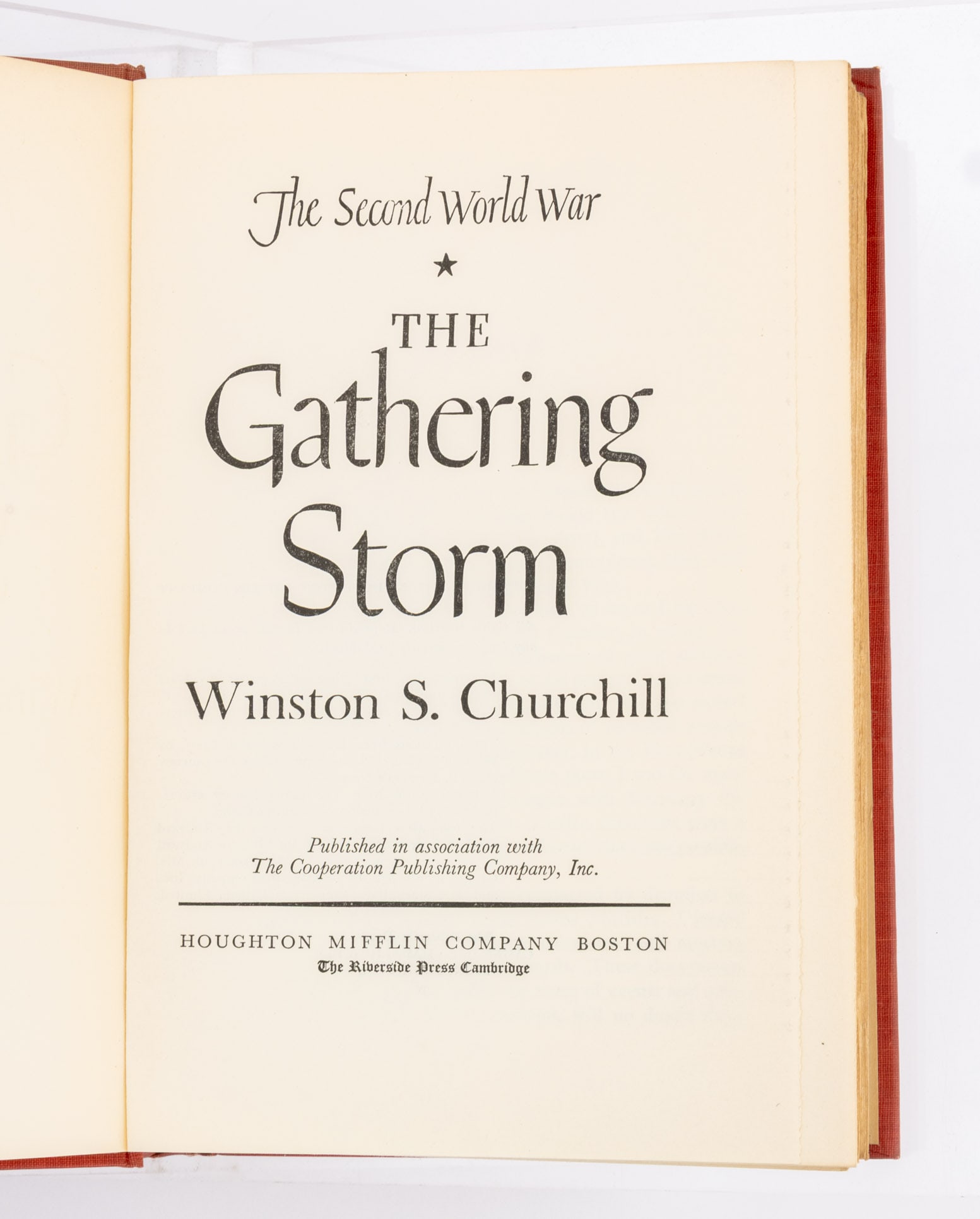 Winston Churchill "Second World War", 6 Vols. - 4
