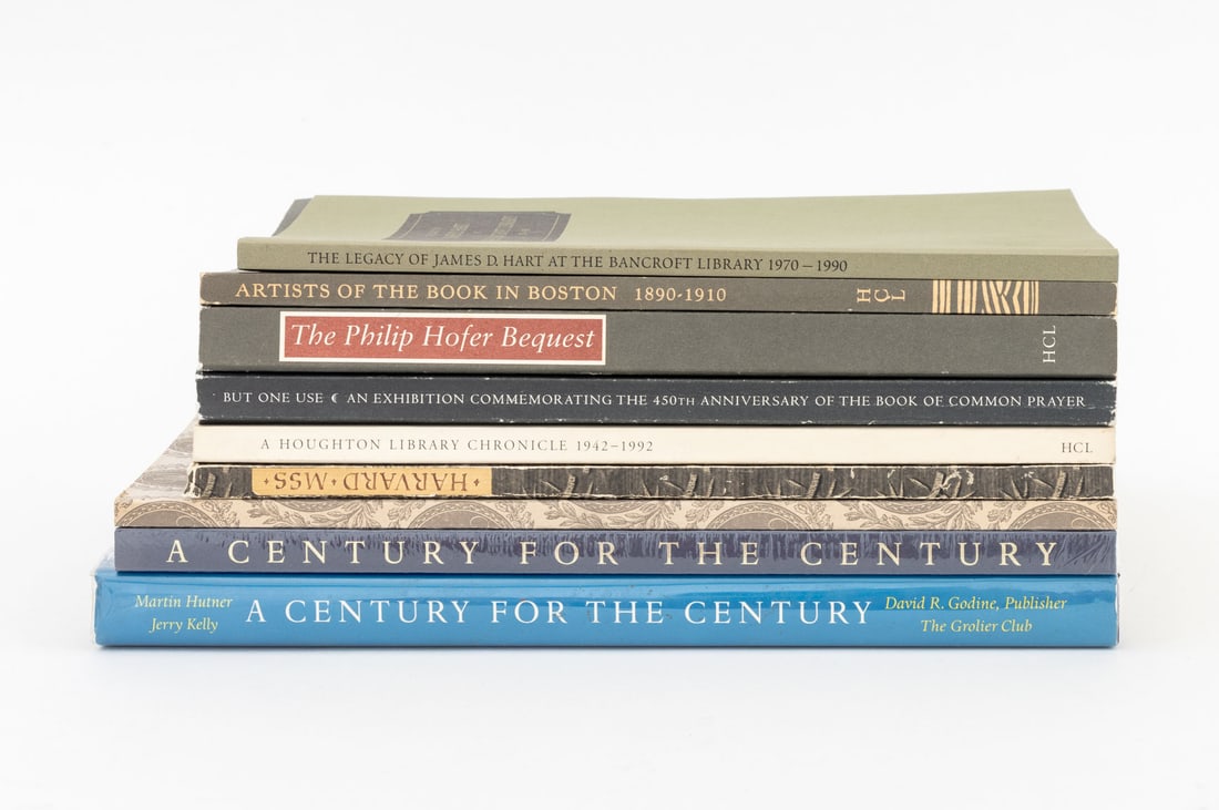 Book Collection Exhibition Catalogs, 9 - 2