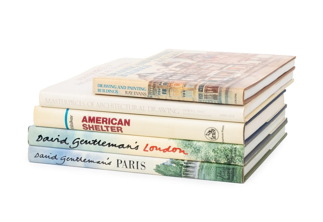 Books on Architectural Drawings and Paintings, 5 (1 of 10)