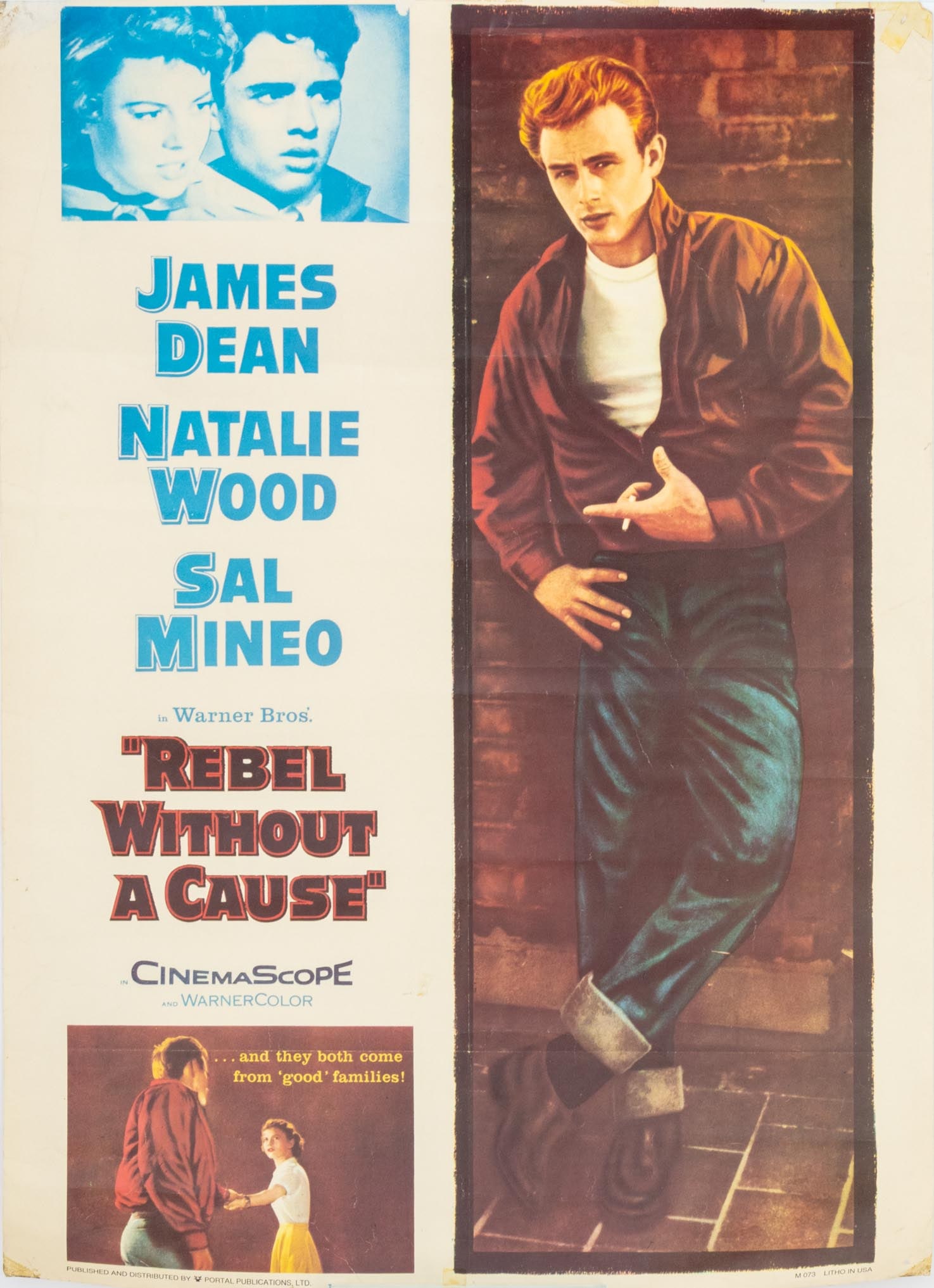 "Rebel Without a Cause" Movie Poster, 1986 (1 of 7)