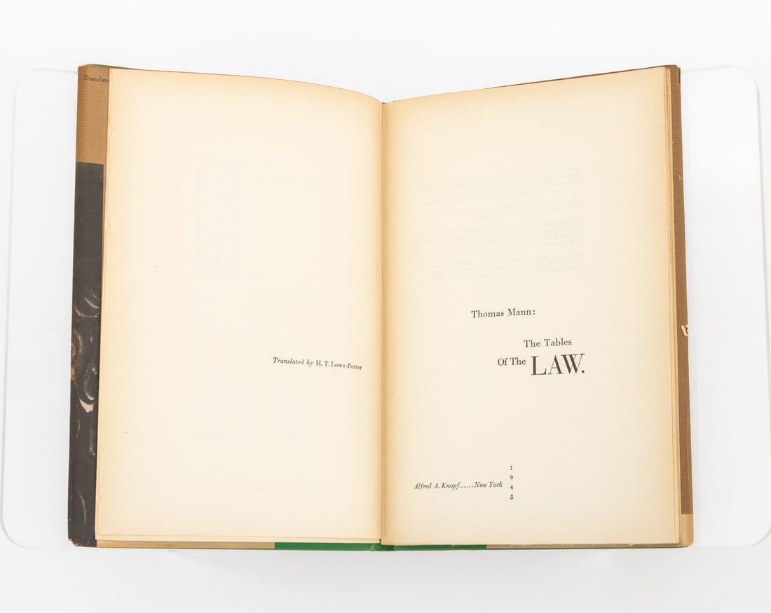 Thomas Mann Books, 2 - 4