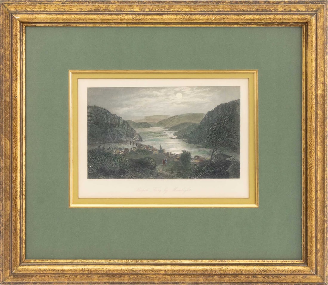 Granville Perkins "Harper's Ferry by Moonlight" (1 of 10)