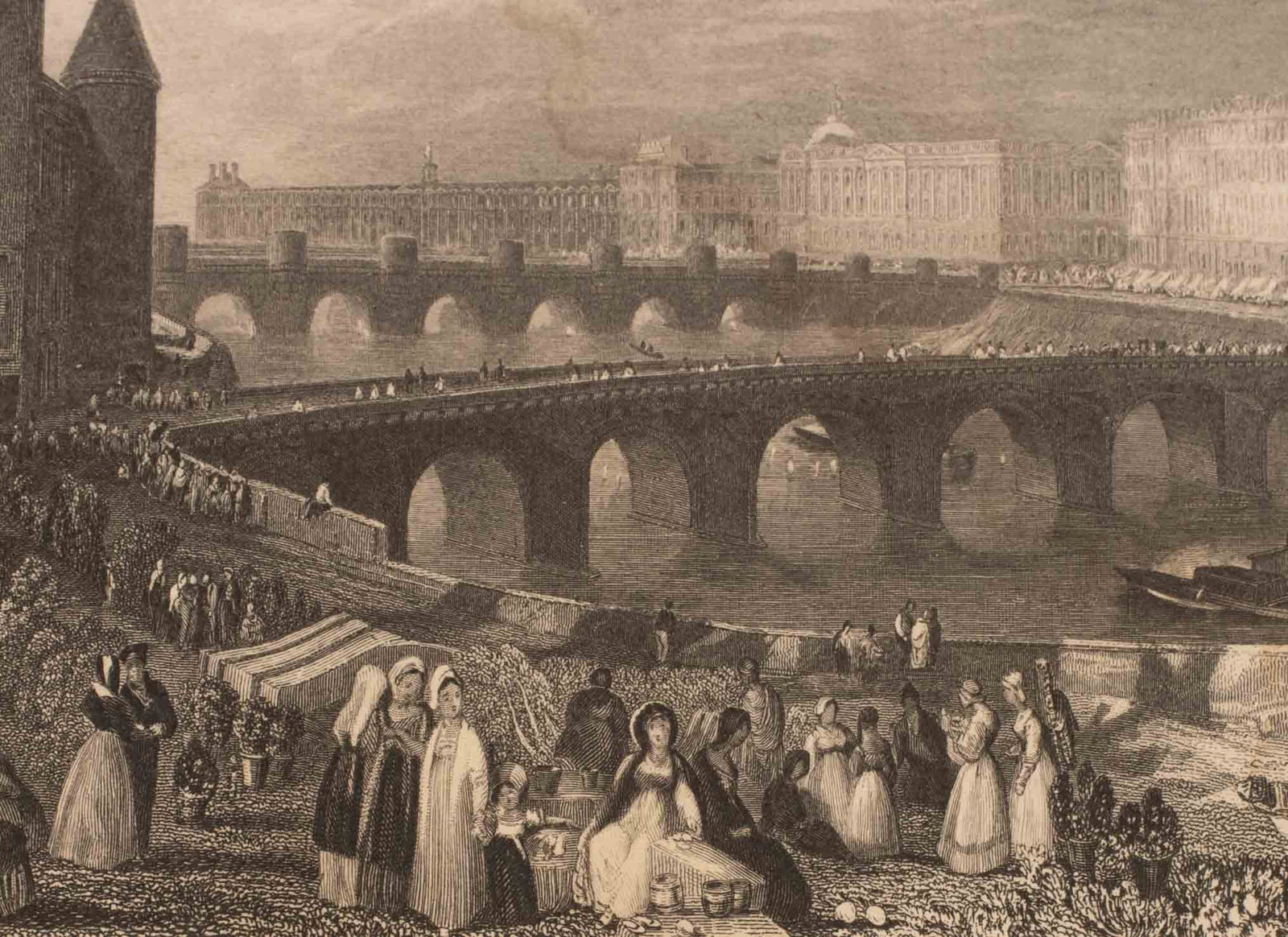 Cityscape Engravings, 19th C., 3 - 9