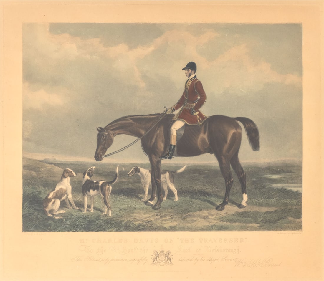 Edward Hacker "Mr. Charles Davis on the Traverser" - 2