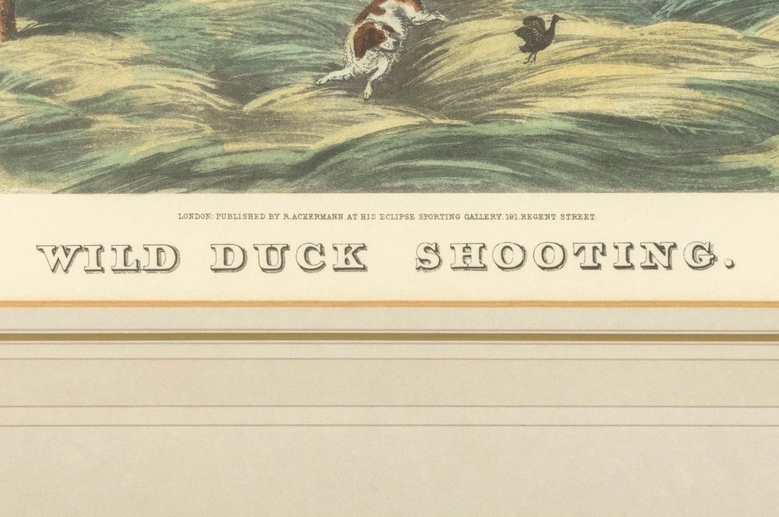 Thomas Sutherland "Wild Duck Shooting" Aquatint - 7