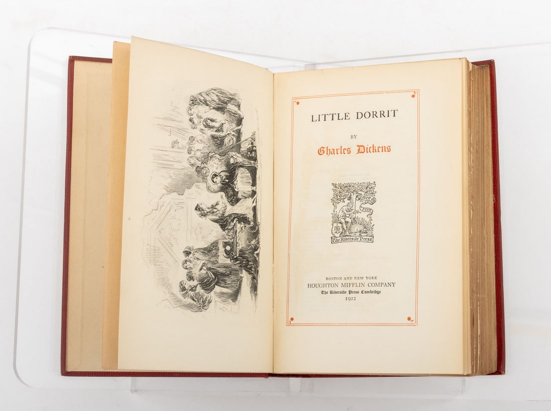 Charles Dickens Book Set, 15 Vols., 1922 - 6