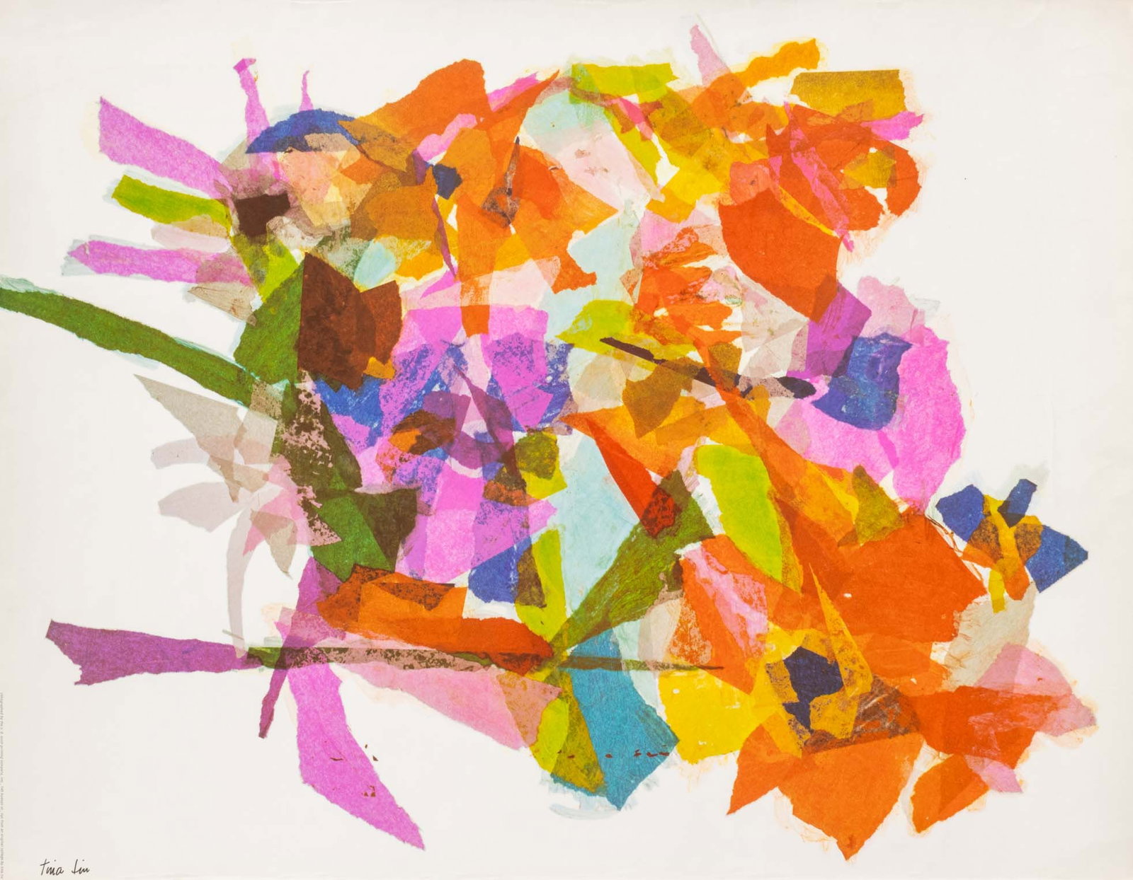 Tina Liu Collage Lithographic Poster (1 of 8)
