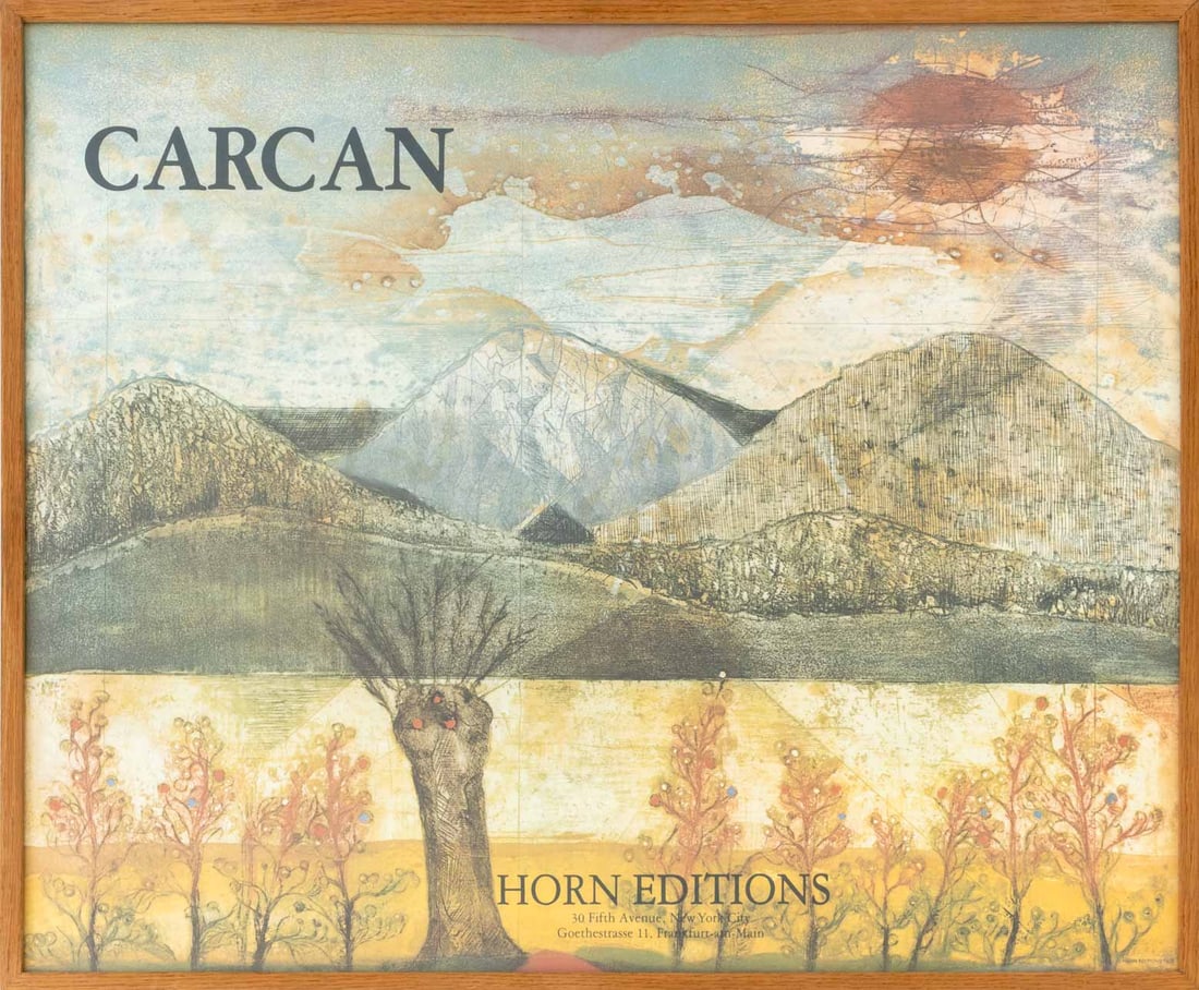 Rene Carcan Horn Editions Poster, 1979 (1 of 7)
