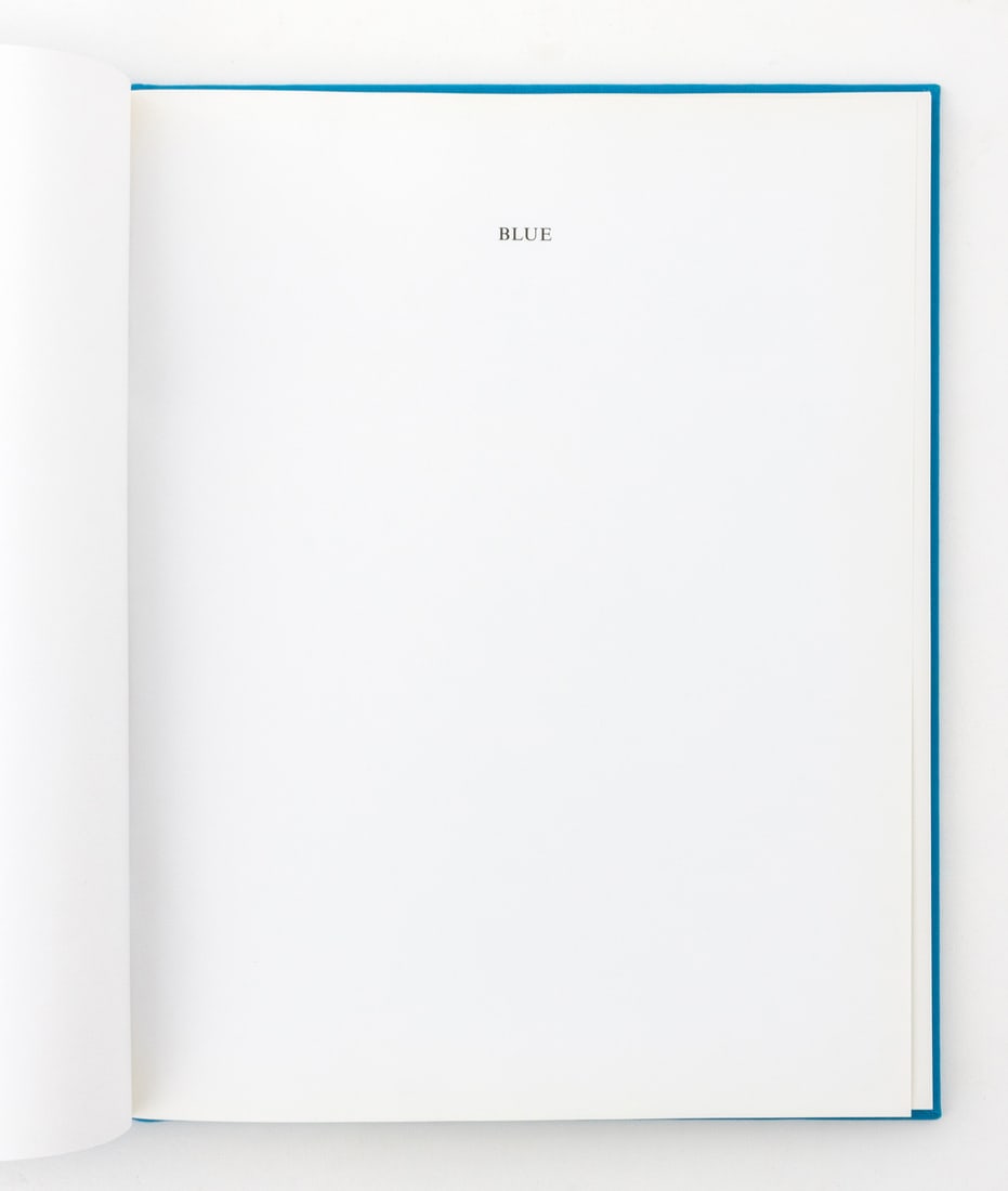 Matthew Wong "Blue" Exhibition Catalog, 2019 - 4