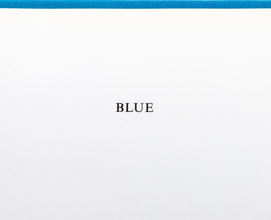 Matthew Wong "Blue" Exhibition Catalog, 2019 - 5