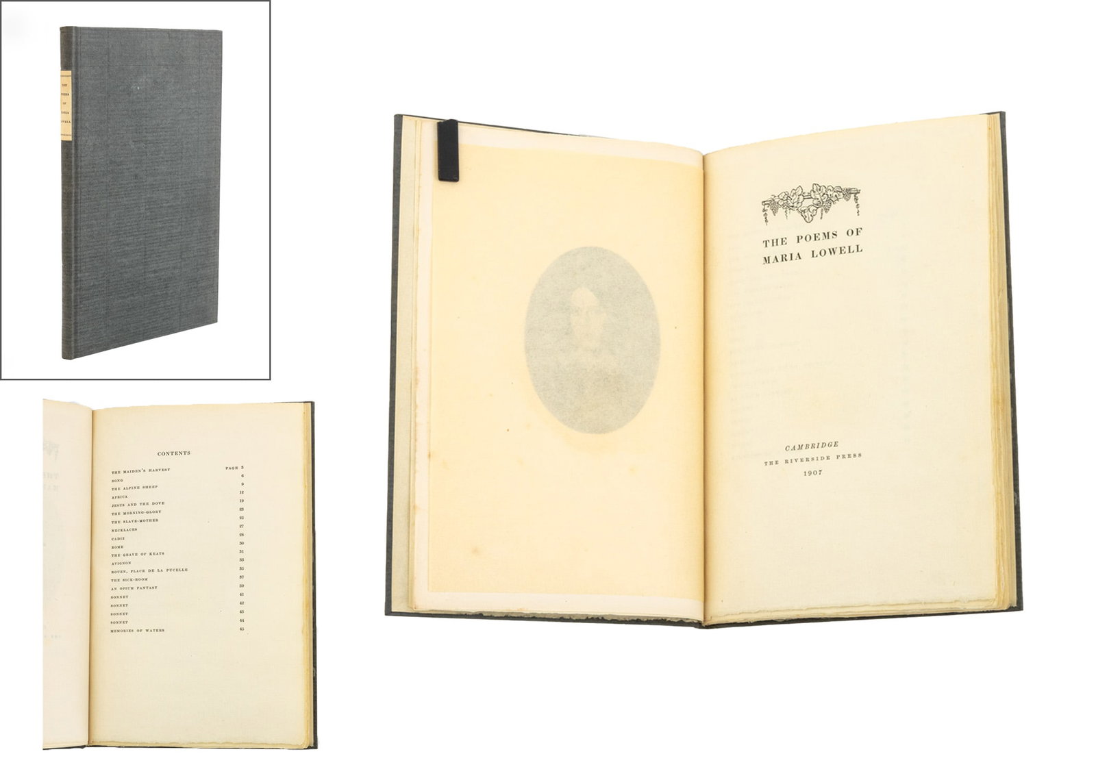Maria Lowell "The Poems of Maria Lowell", 1907 (1 of 8)