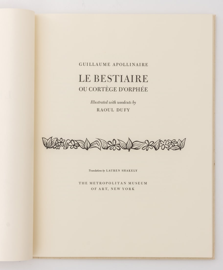 Raoul Dufy & Alexander Calder Bestiaries, 2 - 8