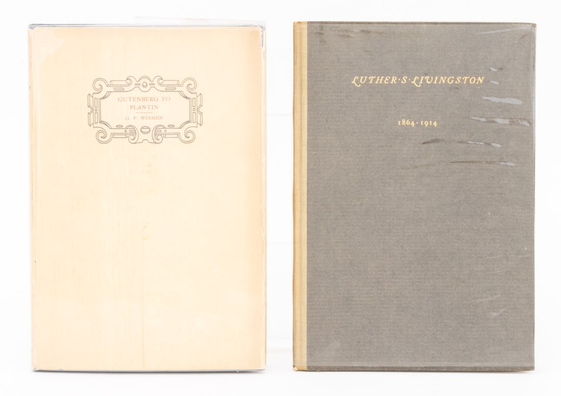 Books and Monographs by George Parker Winship, 18 - 4
