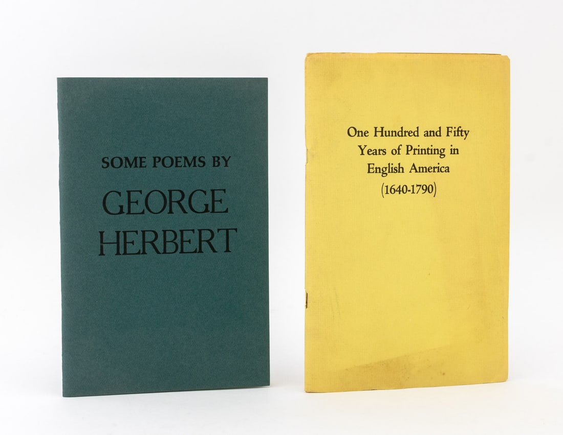 George Parker Winship Books and Pamphlets, 10 - 8