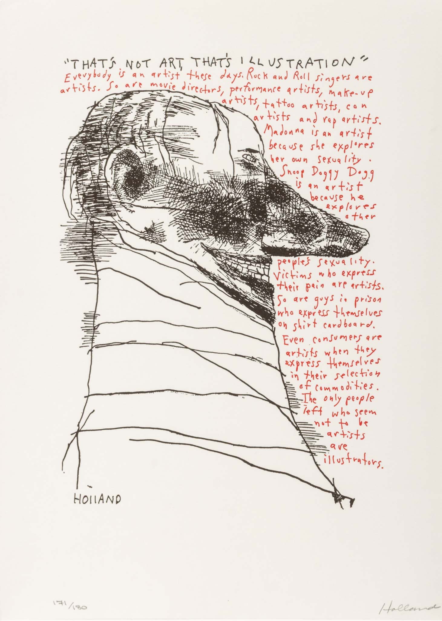 Brad Holland "That's Not Art, That's Illustration" (1 of 10)