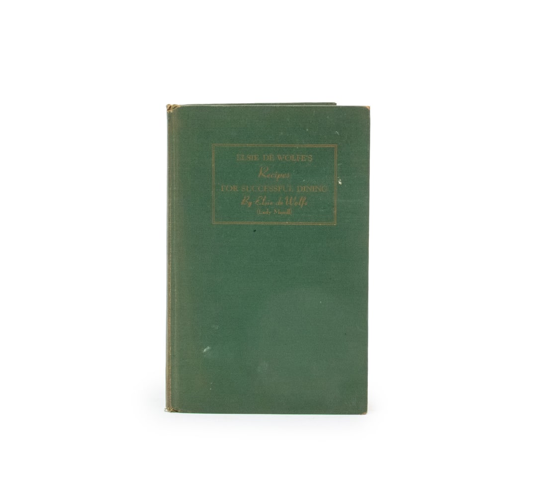 Elsie de Wolfe "Recipes for Successful Dining" (1 of 6)
