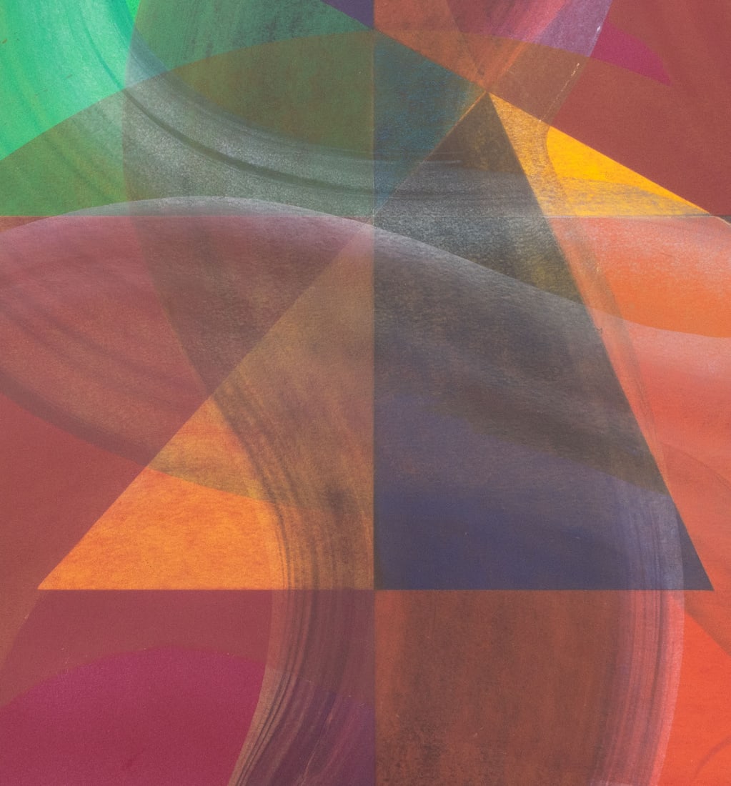 Charles Searles Abstract Composition Screenprint - 5