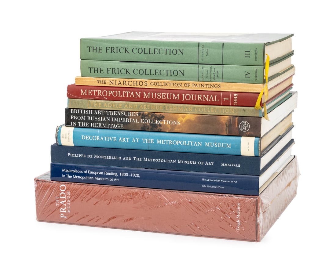 Books on Museum Art Collections, 10: Collection of Ten Books on Museum Art Collections, comprising: "The Prado Museum: Collection of Paintings", Haskell, Francis and Alfonso E. Perez Sanchez, "The Niarchos Collection of Paintings", "The 