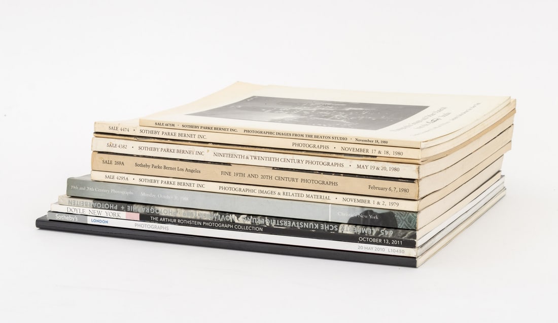 Auction House Photography Catalogs, 11 - 2