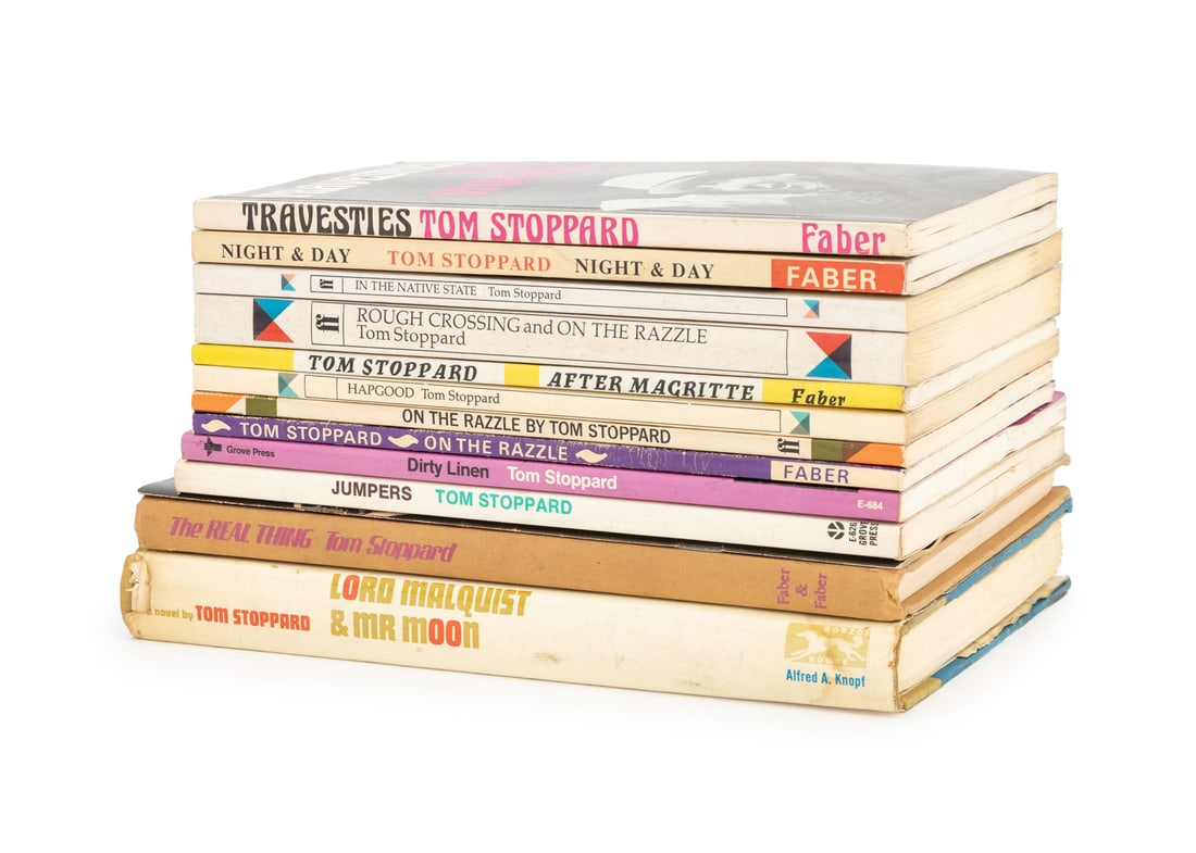 Tom Stoppard Books, 13 (1 of 10)