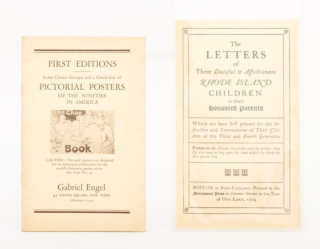 Pamphlets and Monographs, 9 - 11