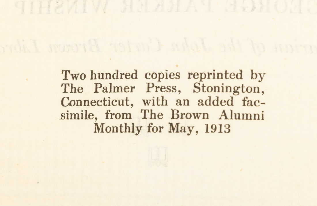 Pamphlets and Monographs, 9 - 19