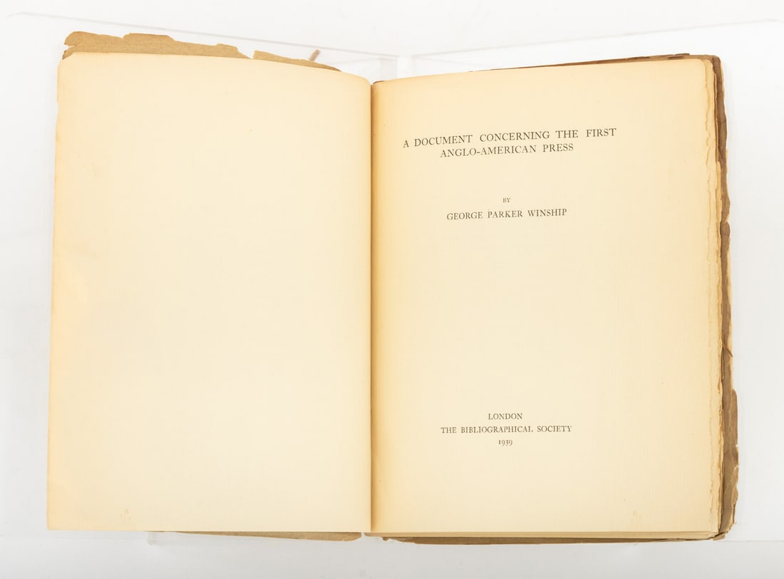Pamphlets and Monographs, 9 - 4