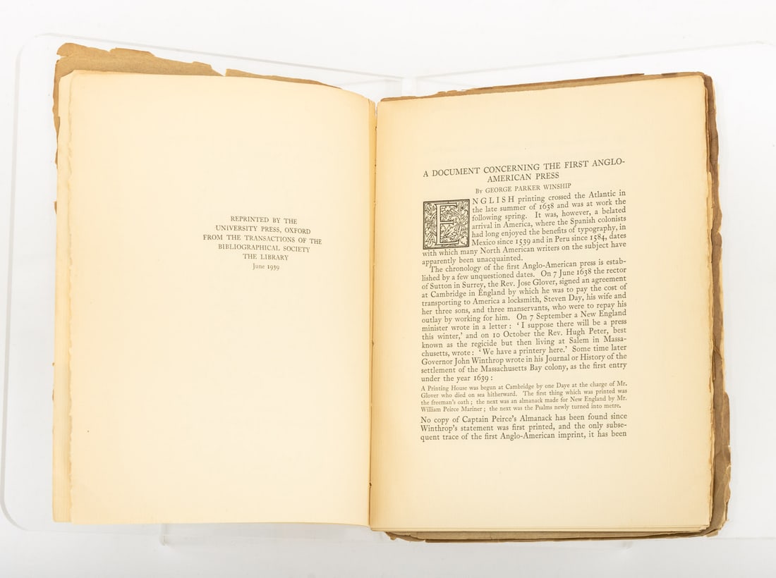 Pamphlets and Monographs, 9 - 5