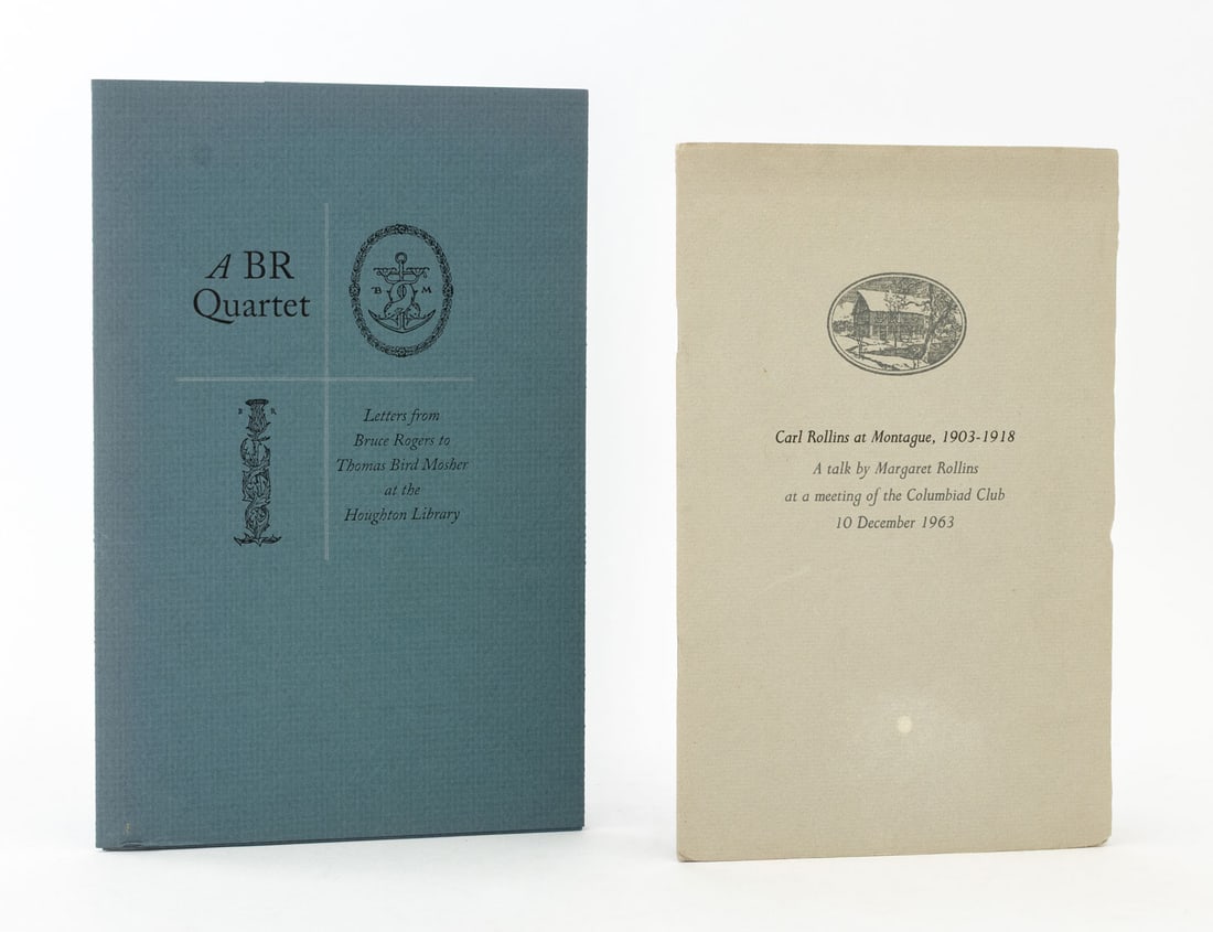 Pamphlets and Monographs on Books, Etc., 17 - 15