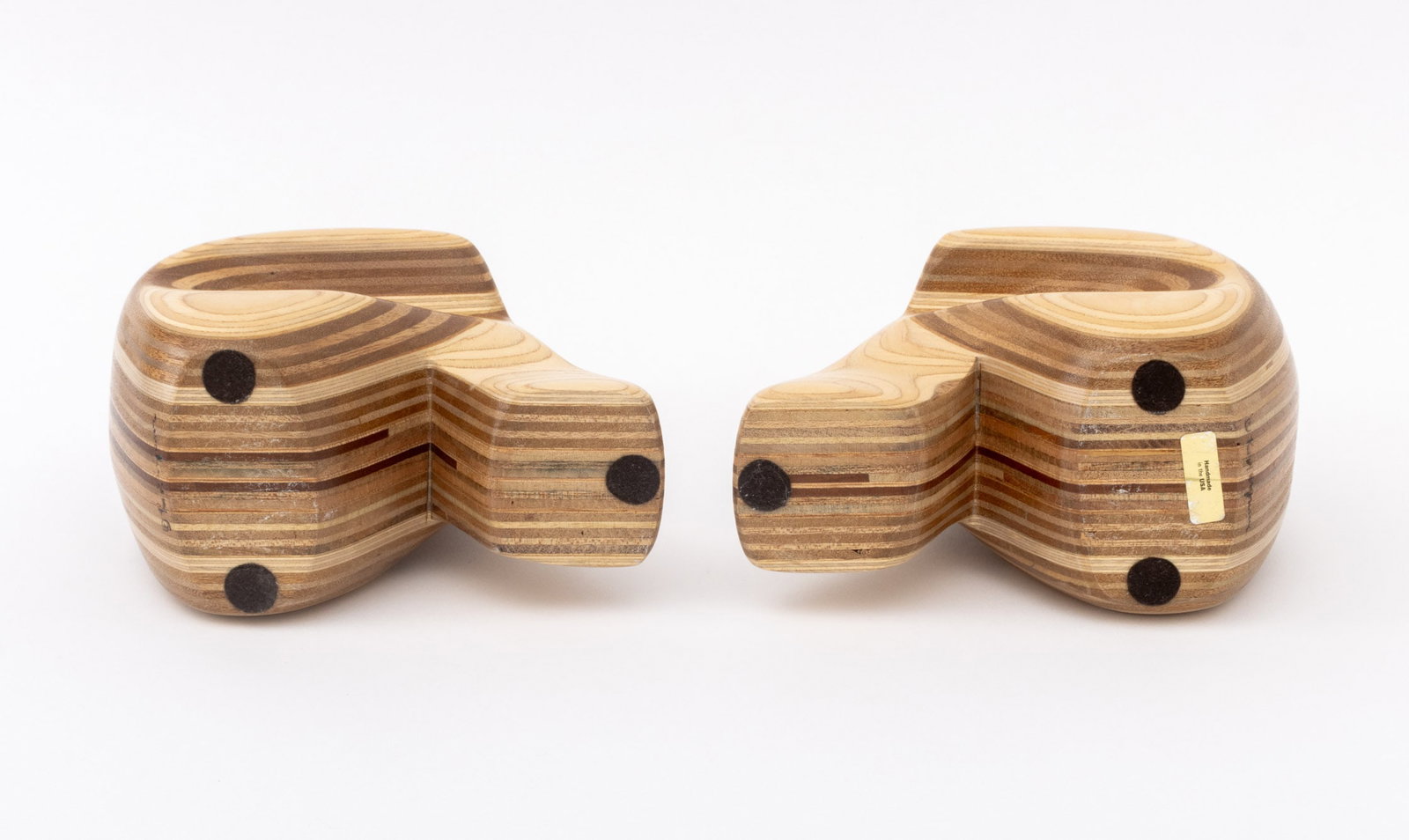 Robert Hargrave Figurative Bookends, Pair - 10