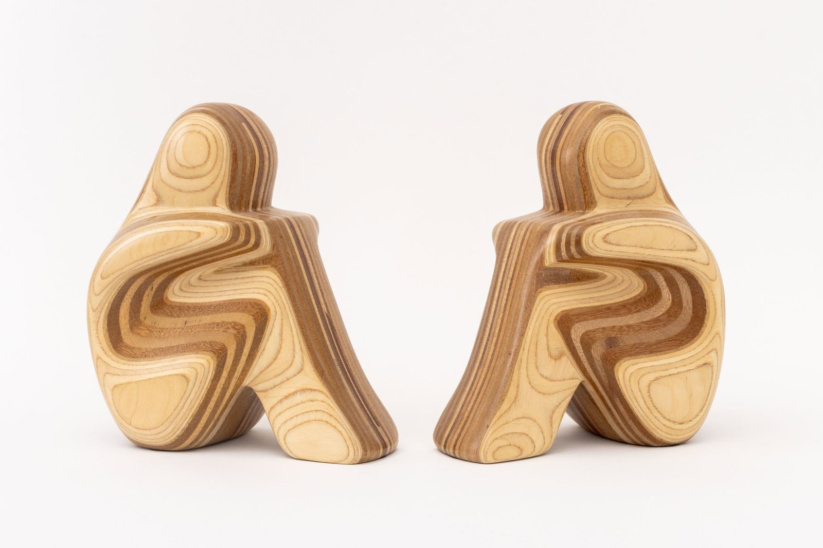 Robert Hargrave Figurative Bookends, Pair - 3
