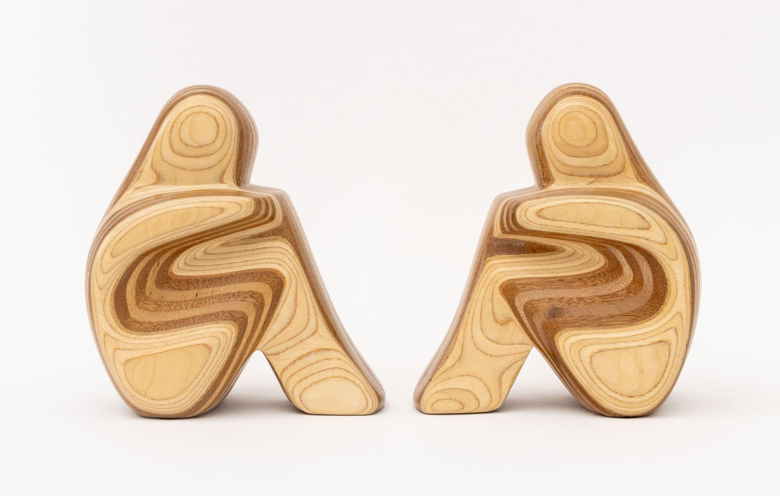 Robert Hargrave Figurative Bookends, Pair - 4