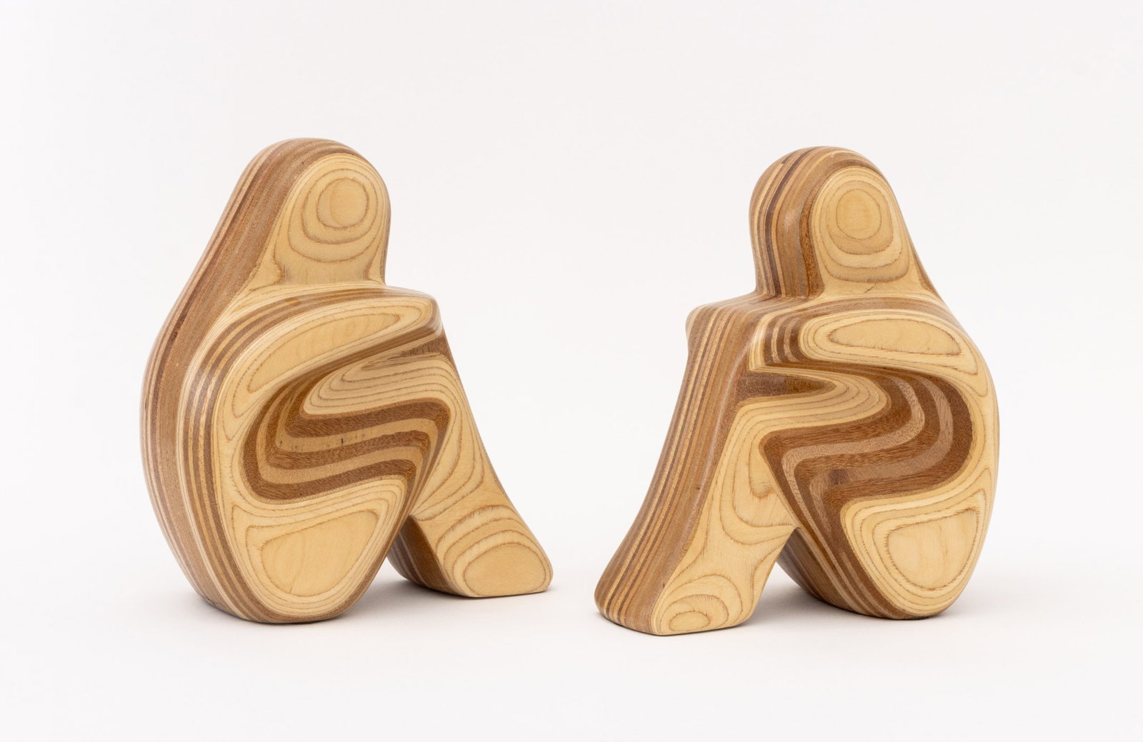 Robert Hargrave Figurative Bookends, Pair - 6